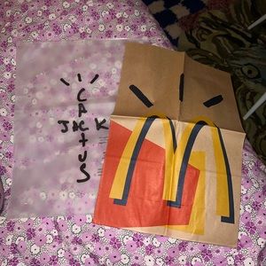 Cactus Jack Travis Scott McDonalds Bag